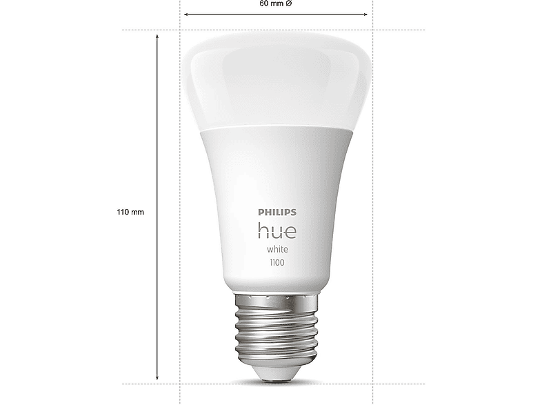 Thumbnail - PHILIPS Hue White E27 2x1055lm 75W Starter Set warmweiß
