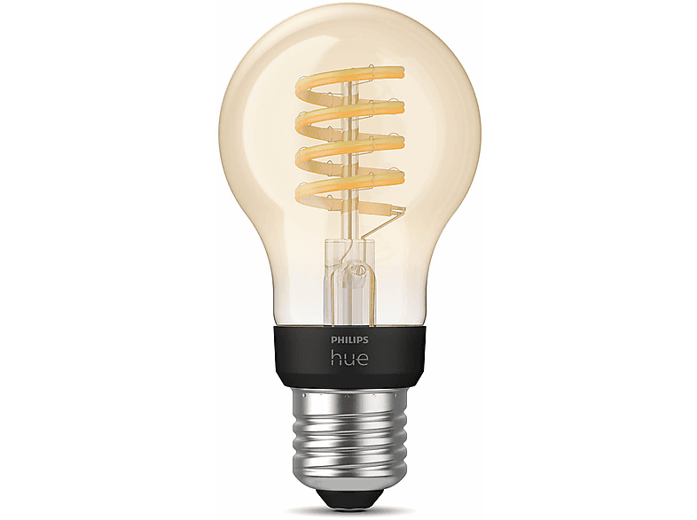 PHILIPS Hue White Ambiance E27 Einzelpack LED Lampe Warmweiß