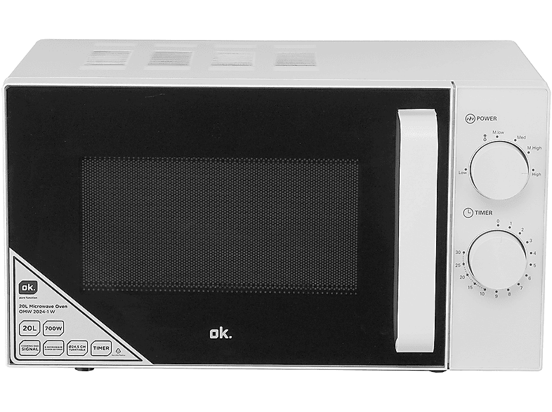 OK. OMW 2024-1 W, Mikrowelle Solo (700 Watt)