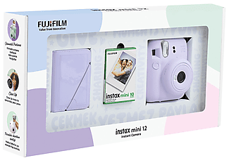 FUJIFILM Mini 12 Eko Bundle Box Anlık Fotoğraf Makinesi Lila_2