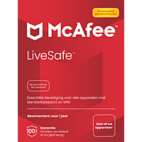 MediaMarkt LiveSafe - Windows, macOS, Android, iOS, ChromeOS - onbeperkt aantal apparaten - abonnement van 1 jaar (digitale download) aanbieding