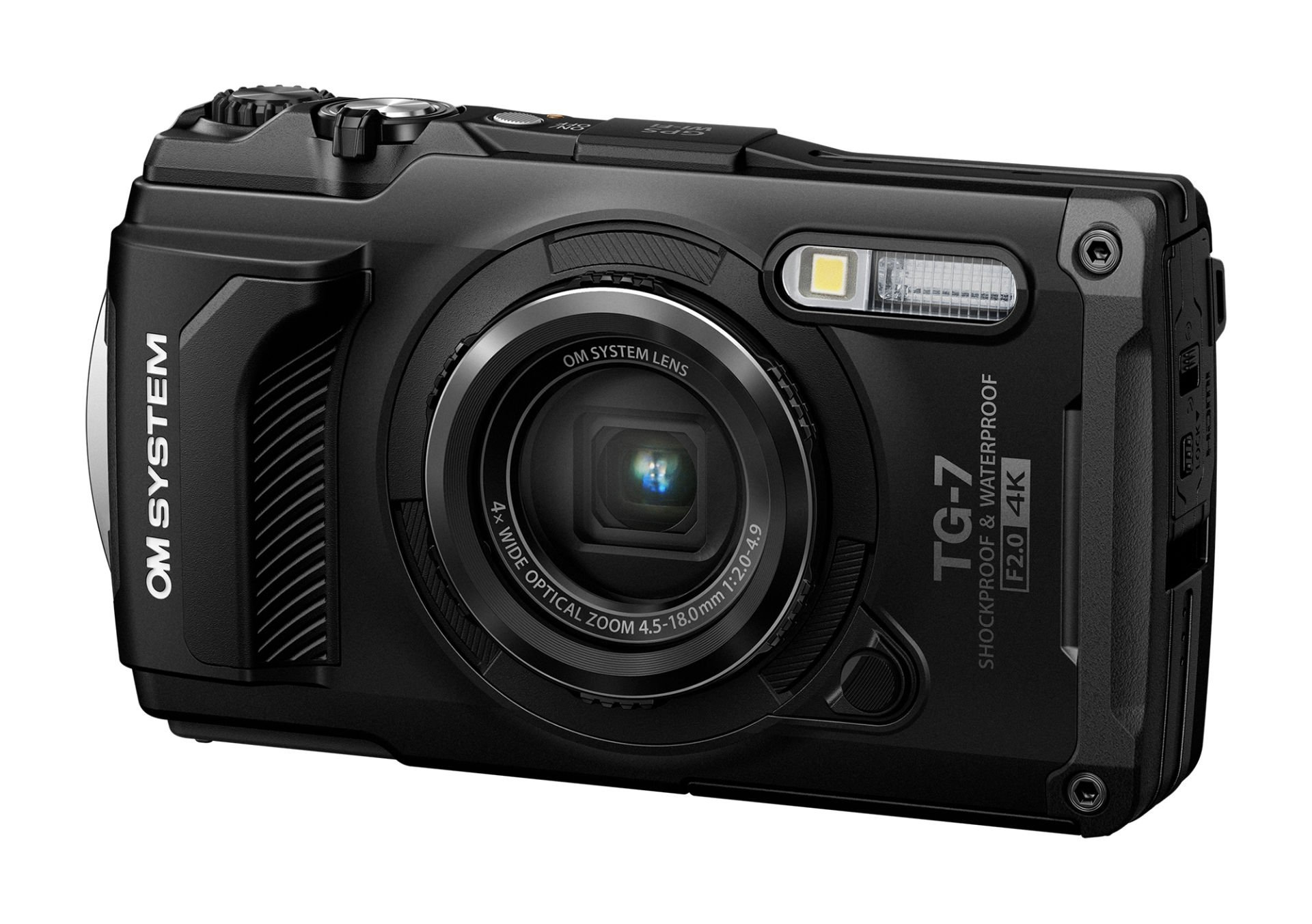 OM SYSTEM TG-7 Suya ve Darbeye Dayanıklı 4K Kompakt Fotoğraf