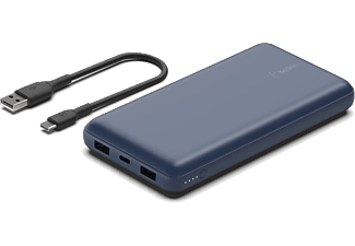 BELKIN 20000 mah 15 W USB A-C Taşınabilir Şarj Cihazı Mavi_0