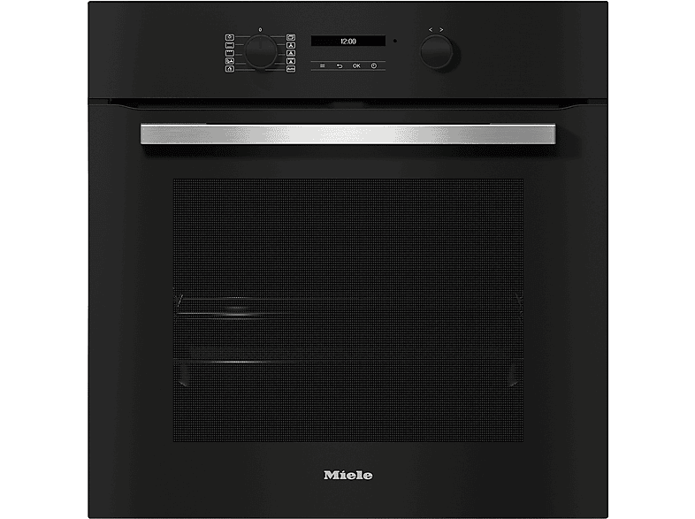 MIELE H 2766-1 BP 125Y FORNO INCASSO Capacità 76 l, dimensoni: L 59,5 cm - A 59,6 P 56,8 cm, Black line, classe A+