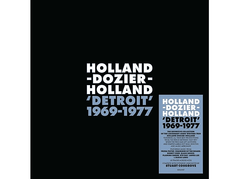 Holland-dozier-holland - Detroit 1969-1977 (4CD-Set) - (CD)