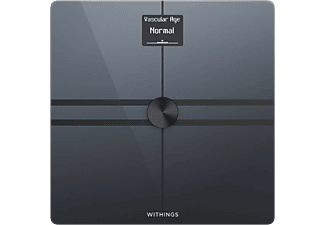 WITHINGS Body Comp Wi-Fi mérleg, teljes testelemzés, fekete (WBS12-Black-All-Inter)