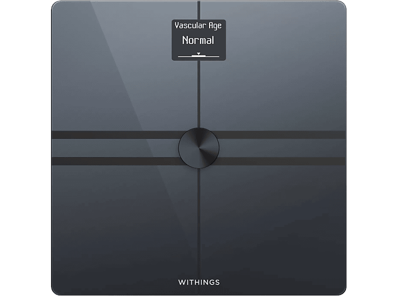 WITHINGS Body Comp Wi-Fi mérleg, teljes testelemzés, fekete (WBS12 ...