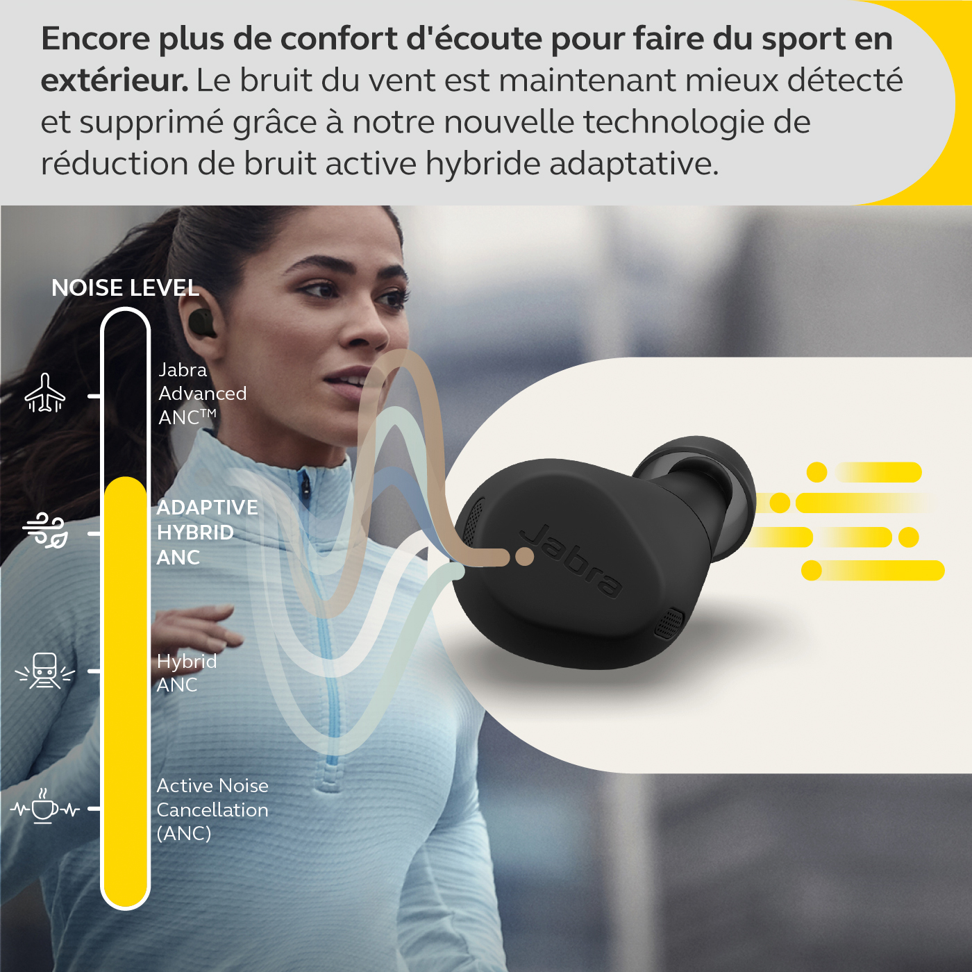 JABRA Elite 8 Active Black - Écouteurs sans fil (100-99160900-99) In-ear Oreillettes sans fil Noir