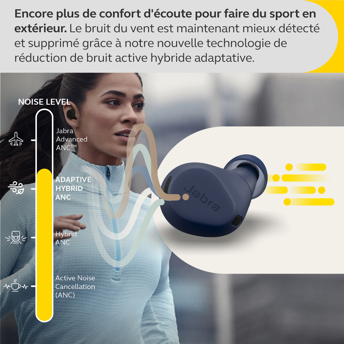 JABRA Elite 8 Active Navy - Écouteurs sans fil (100-99160901-99) In-ear Oreillettes sans fil Bleu