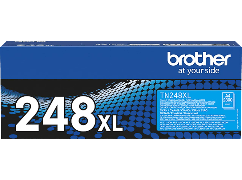 Brother Toner Hc Cyaan (tn248xlc)