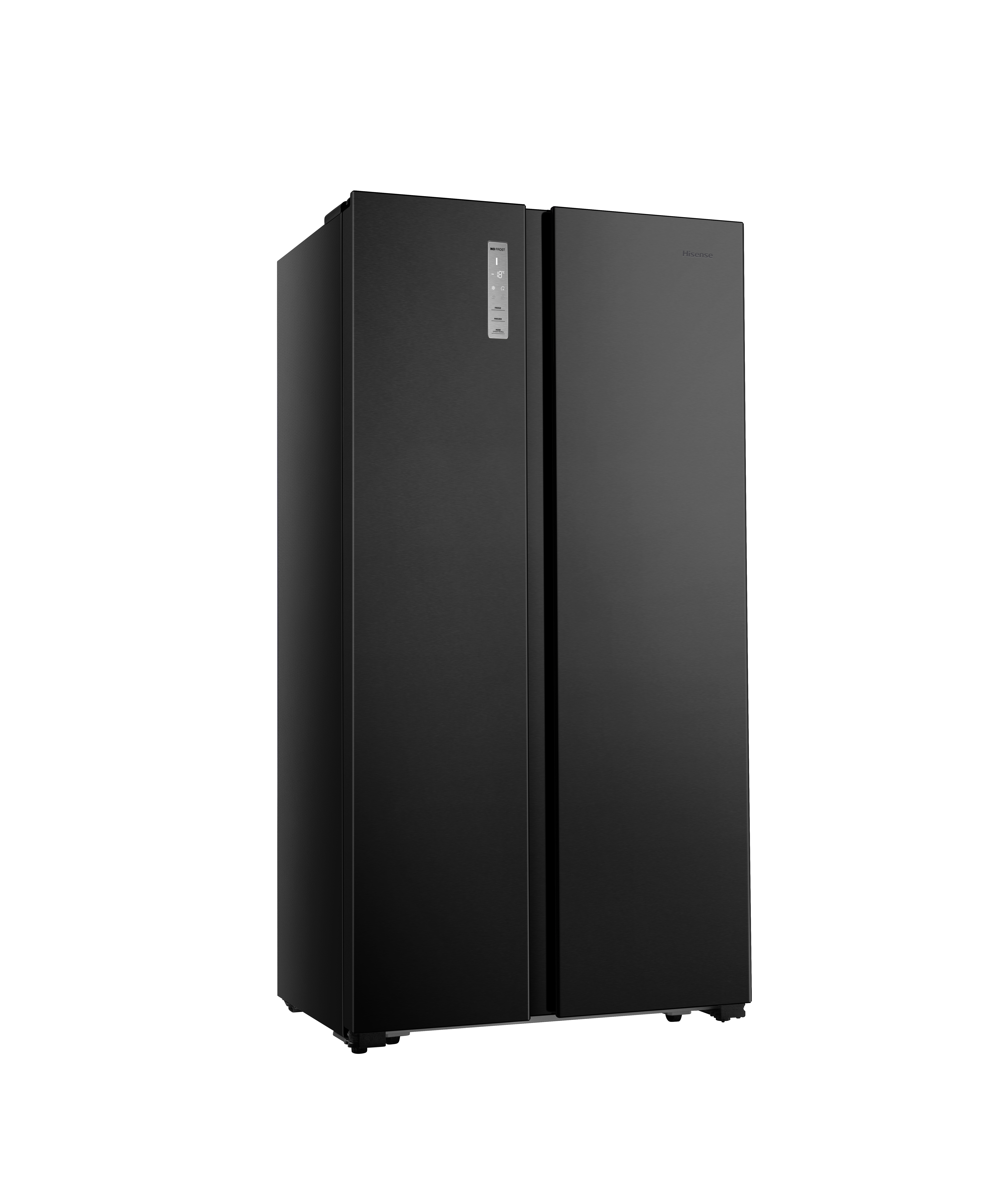 HISENSE RS 677 N 4 BFD Side-by-Side (519 l, D, 1786 mm hoch, Edelstahl-Imitation/Grau)