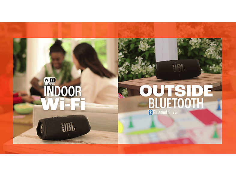 JBL Charge 5 Taşınabilir Wifi Kablosuz Hoparlör Siyah_7