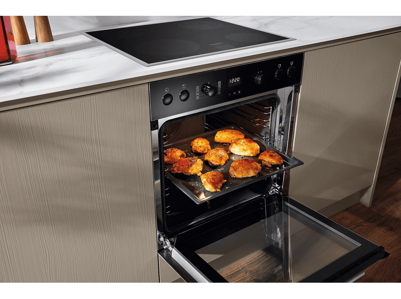 Miele H2455EP Acitve Herd mit Pyrolyse (76 l, Obsidianschwarz, 595 mm breit, A+) — Foto 2 von 5