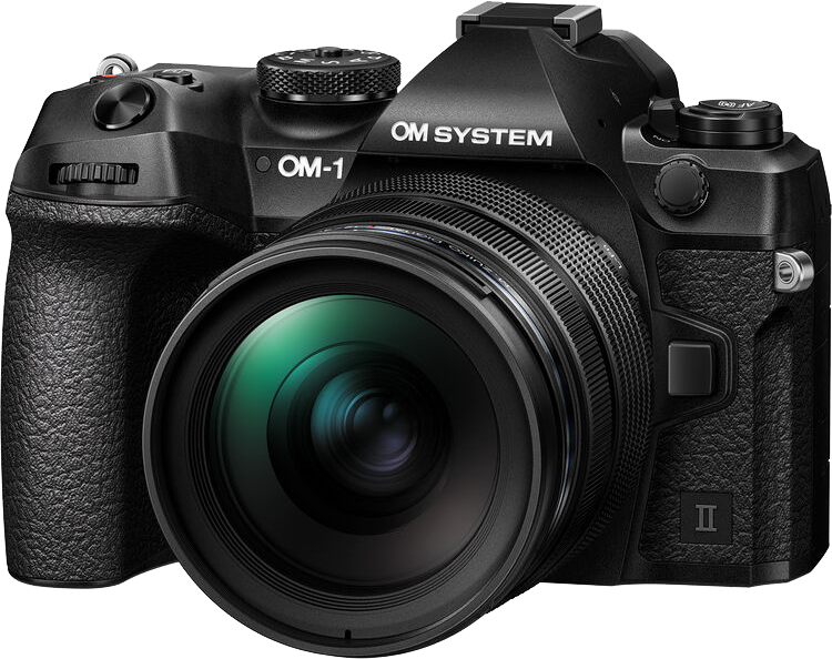 OM SYSTEM OM-1 Mark II váz + M.Zuiko Digital 12-40mm F1:2.8 PRO objektív kit, fekete (OM-1 1240II KIT)