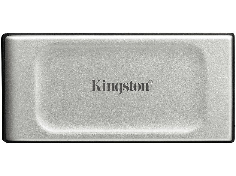 KINGSTON XS2000 hordozható SSD, 500GB, USB 3.2 Gen2x2 Type-C, 2000/2000 MB/s, ezüst (SXS2000/500G)