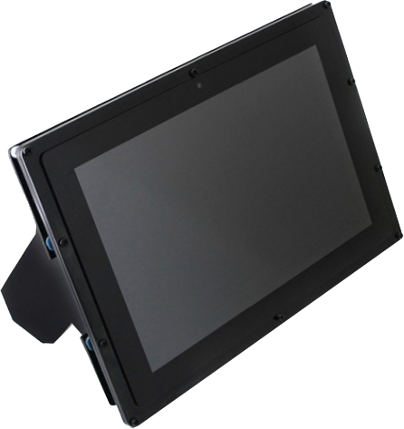 JOY-IT RB-LCD-10B - Écran d'ordinateur à carte unique, 10,1", WXGA, 60 Hz, Noir