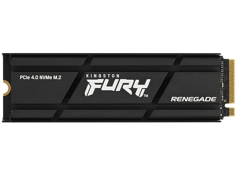 KINGSTON FURY Renegade PCIe 4.0x4 NVMe M.2 2280 belső SSD hűtőbordával, 1TB, 7300/6000 MB/s (SFYRSK/1000G)