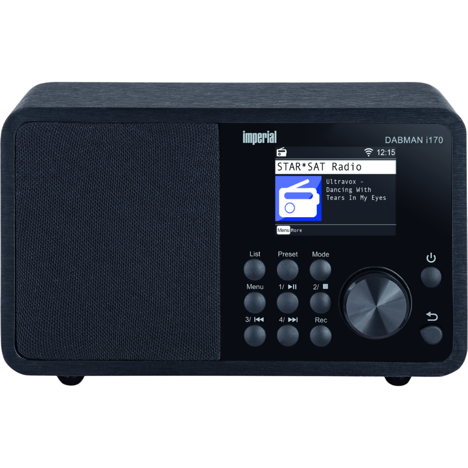 Imperial DABMAN i170 DAB+ en internetradio met bluetooth - zwart