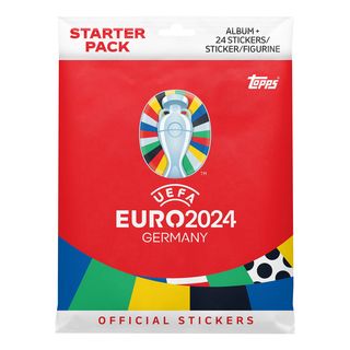 TOPPS UEFA EURO 2024 Starter Pack – Album de collection (Multicolore)