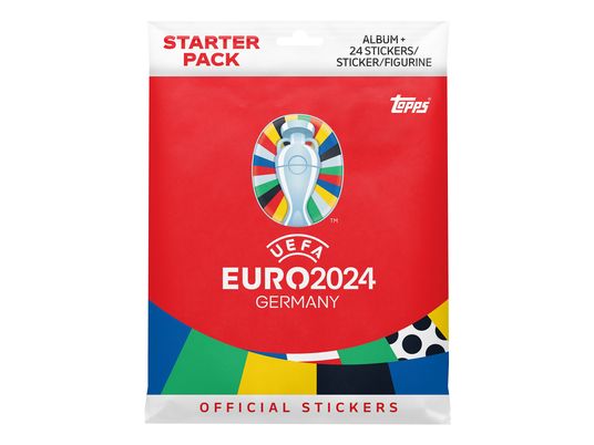 TOPPS UEFA EURO 2024 Starter Pack - Album per raccolta (Multicolore)
