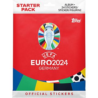 TOPPS UEFA EURO 2024 Starter Pack - Sammelalbum (Mehrfarbig)
