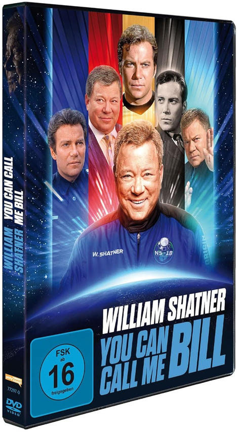 DVD-Cover, William Shatner auf dem Cover, Titel You Can Call Me Bill.