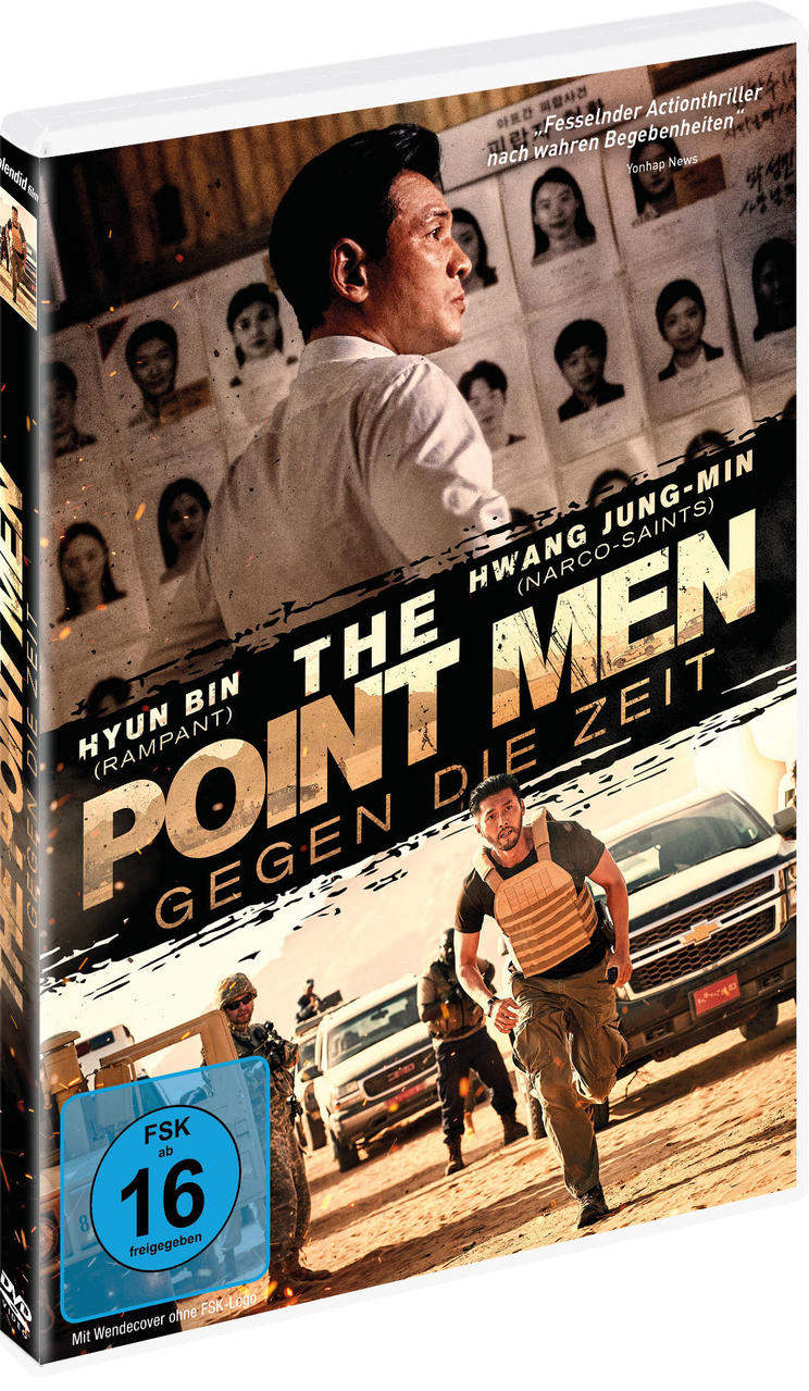 DVD-Hülle mit einem Filmcover, das einen Mann mit vielen Gesichtern im Hintergrund zeigt.