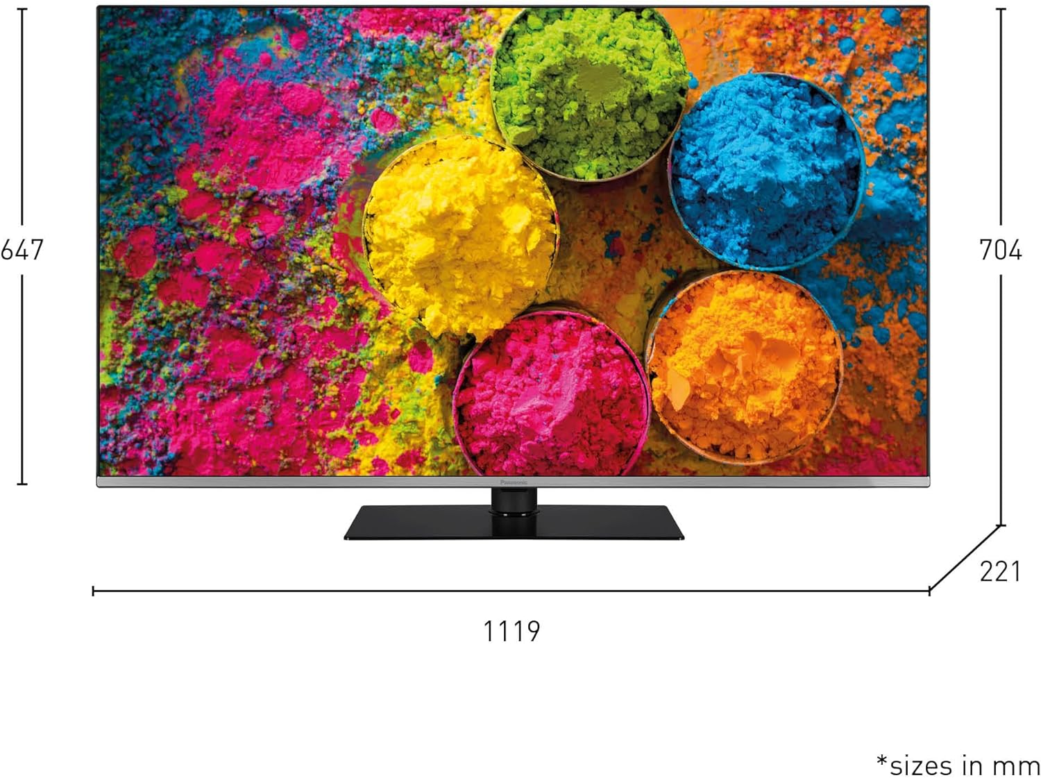 TV LED 50" - Panasonic TX-50MX710E, UHD 4K, Smart TV, DVB-T2 (H.265), Negro