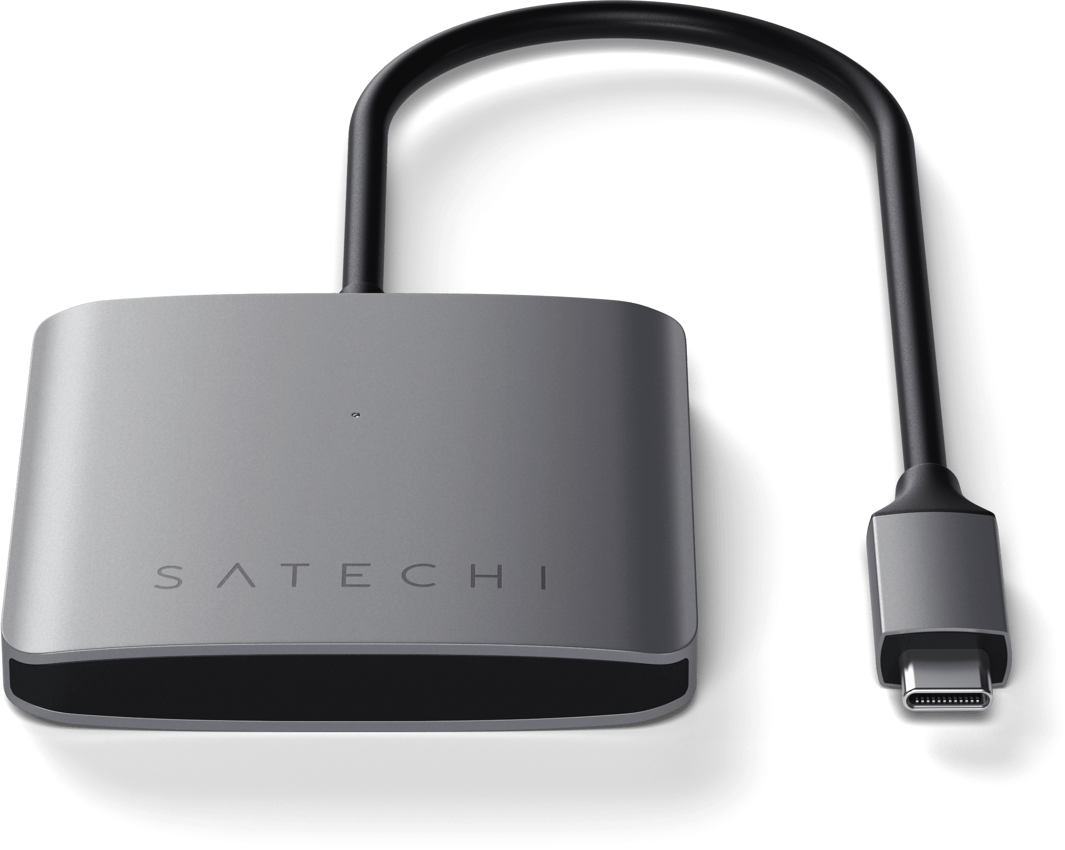 SATECHI USB Type-C 4 portos hub, 4x USB-C, 5 Gbps, asztroszürke (ST-UC4PHM)