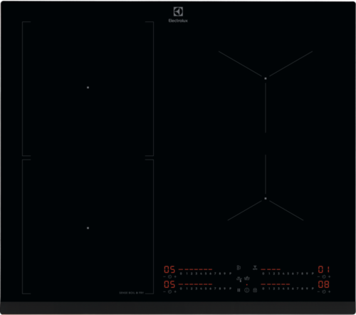ELECTROLUX EIS67453 Beépíthető indukciós főzőlap 60 cm, SenseBoil&Fry, SlimFit
