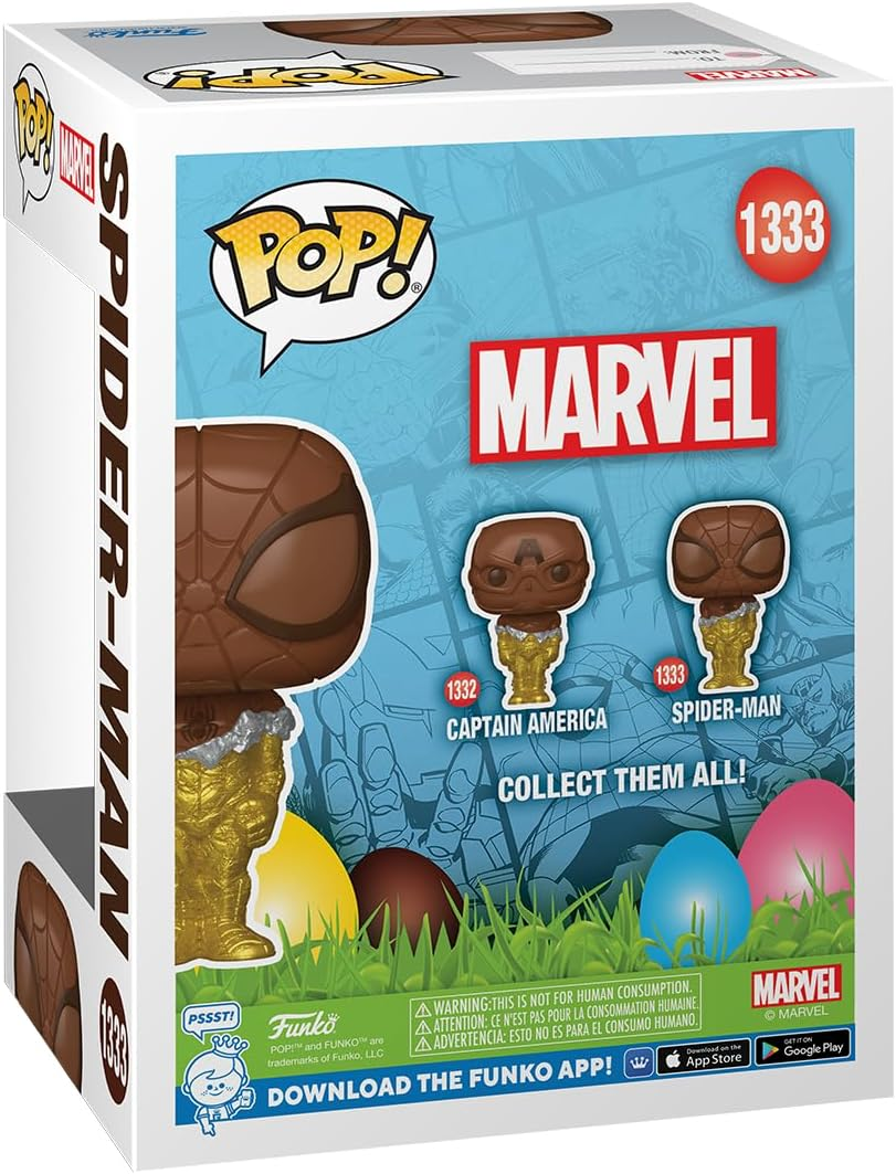Figura Funko Pop! - Spider-Man (Ed. Chocolate - Pascua), Marvel