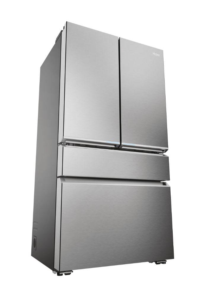 Haier HFW7918ENMP 7 Pro Frigorifero Con Congelatore A Libera Installazione French Door Cm 91 H 178 Lt 629 Inox Platino