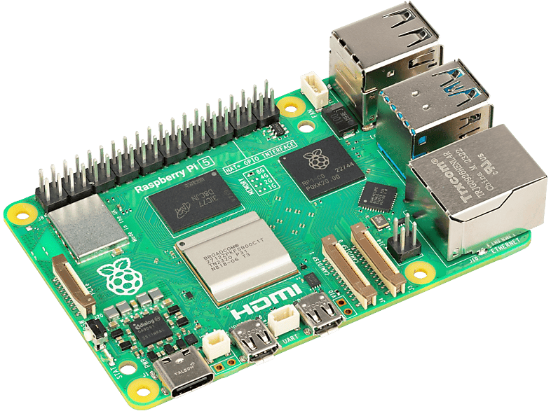 RASPBERRY Pi 5 4GB - Entwicklerboard (Grün)