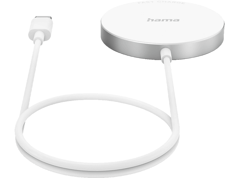 Thumbnail - HAMA MagCharge FC15 Wireless Charger Apple, Weiß