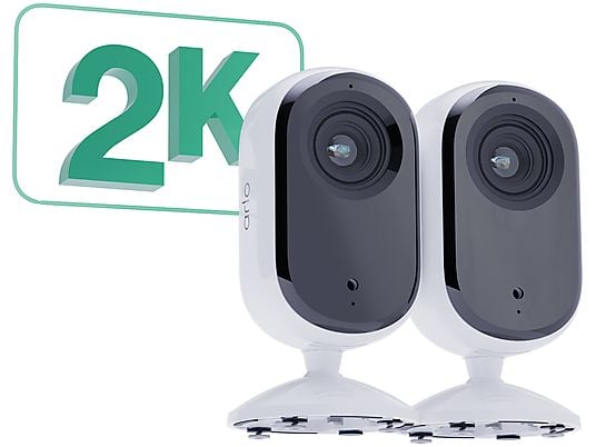 ARLO Essential Indoor 2K - Telecamera di sorveglianza (DCI 2K, 2K (2688p x 1520p))