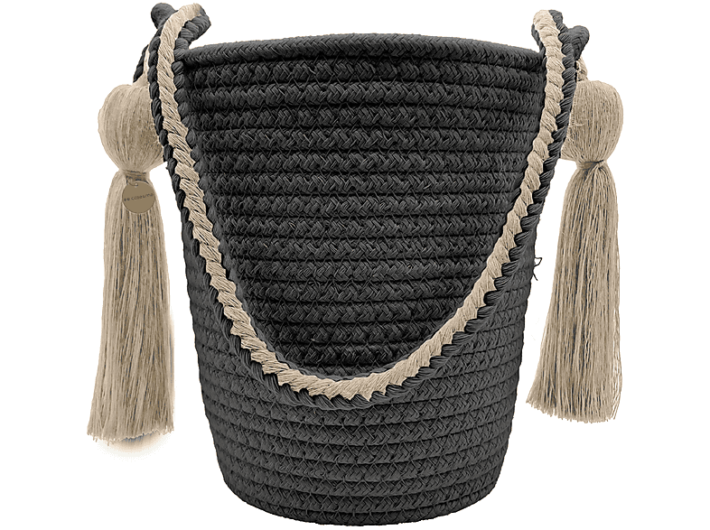 Case & Me Coco Bag Corda, Borsetta DA Polso per Universale,Nero