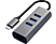 SATECHI USB Type-C multiport adapter, alumínium, 3xUSB-A 3.0, LAN, asztroszürke (ST-TC2N1USB31AM)