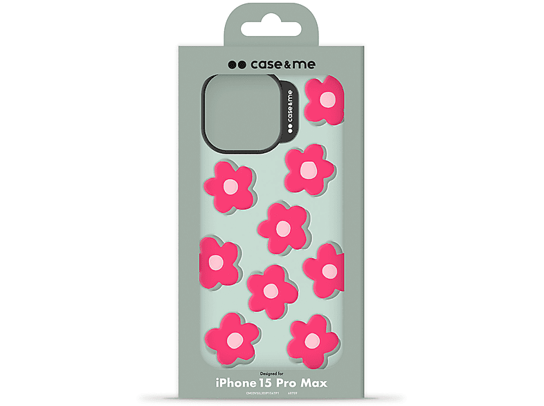 Custodia a portafoglio staccabile Carter in pelle pieno fiore per Apple