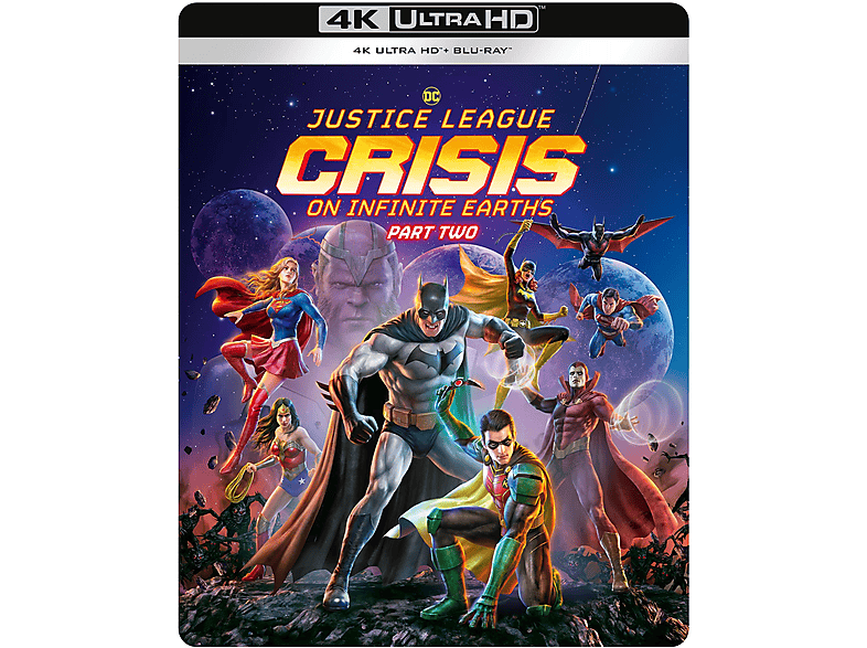 Warner Home Video Crisis On Infinite Earths: Part 2 (steelbook) 4k Blu-ray