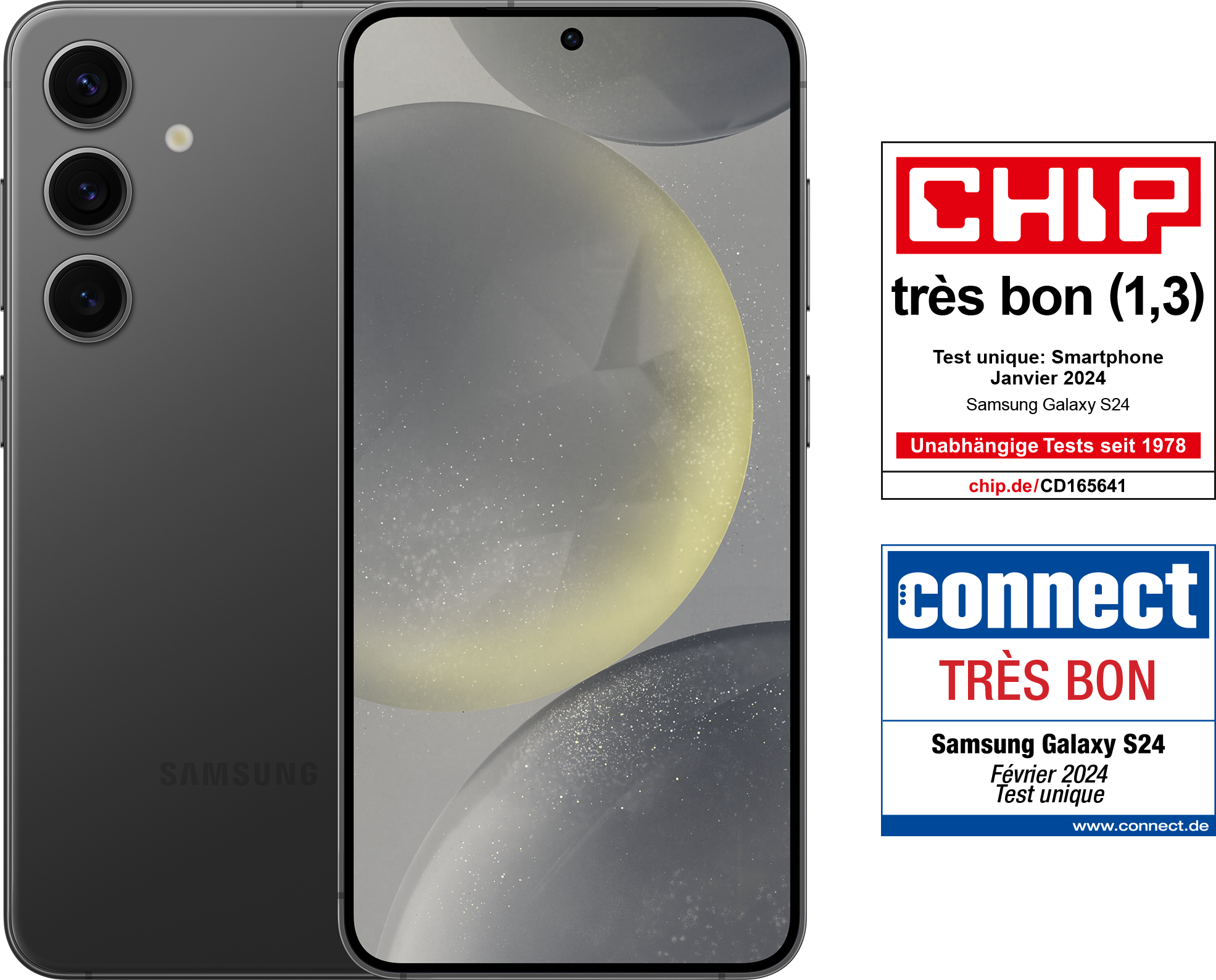 SAMSUNG Galaxy S24 - Smartphone (6.2 ", 256 GB, Onyx Black)