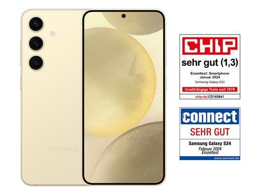 SAMSUNG Galaxy S24 - Smartphone (6.2 ", 256 GB, Amber Yellow)