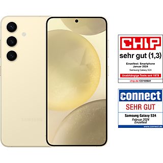 SAMSUNG Galaxy S24 - Smartphone (6.2 ", 256 GB, Amber Yellow)