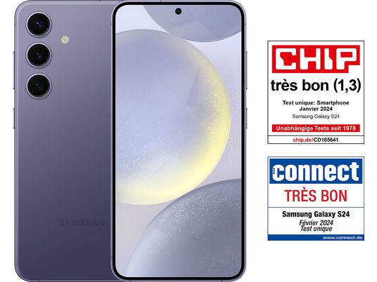 SAMSUNG Galaxy S24 - Smartphone (6.2 ", 128 GB, Cobalt Violet)