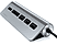 SATECHI USB Type-C Combo multiport adapter, 3xUSB-A 3.0, microSD, asztroszürke (ST-TCHCRM)