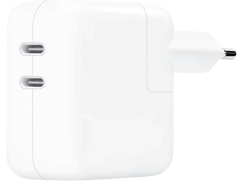 Apple Oplader 35 W 2 X Usb‑c Wit (mw2k3zm/a)