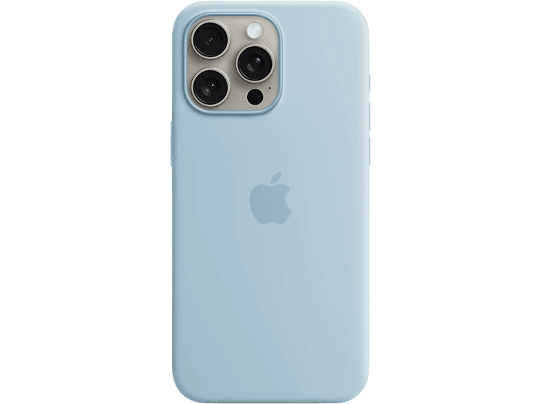 Apple Cover Iphone 15 Pro Max Silicone Magsafe Light Blauw (mwnr3zm/a)