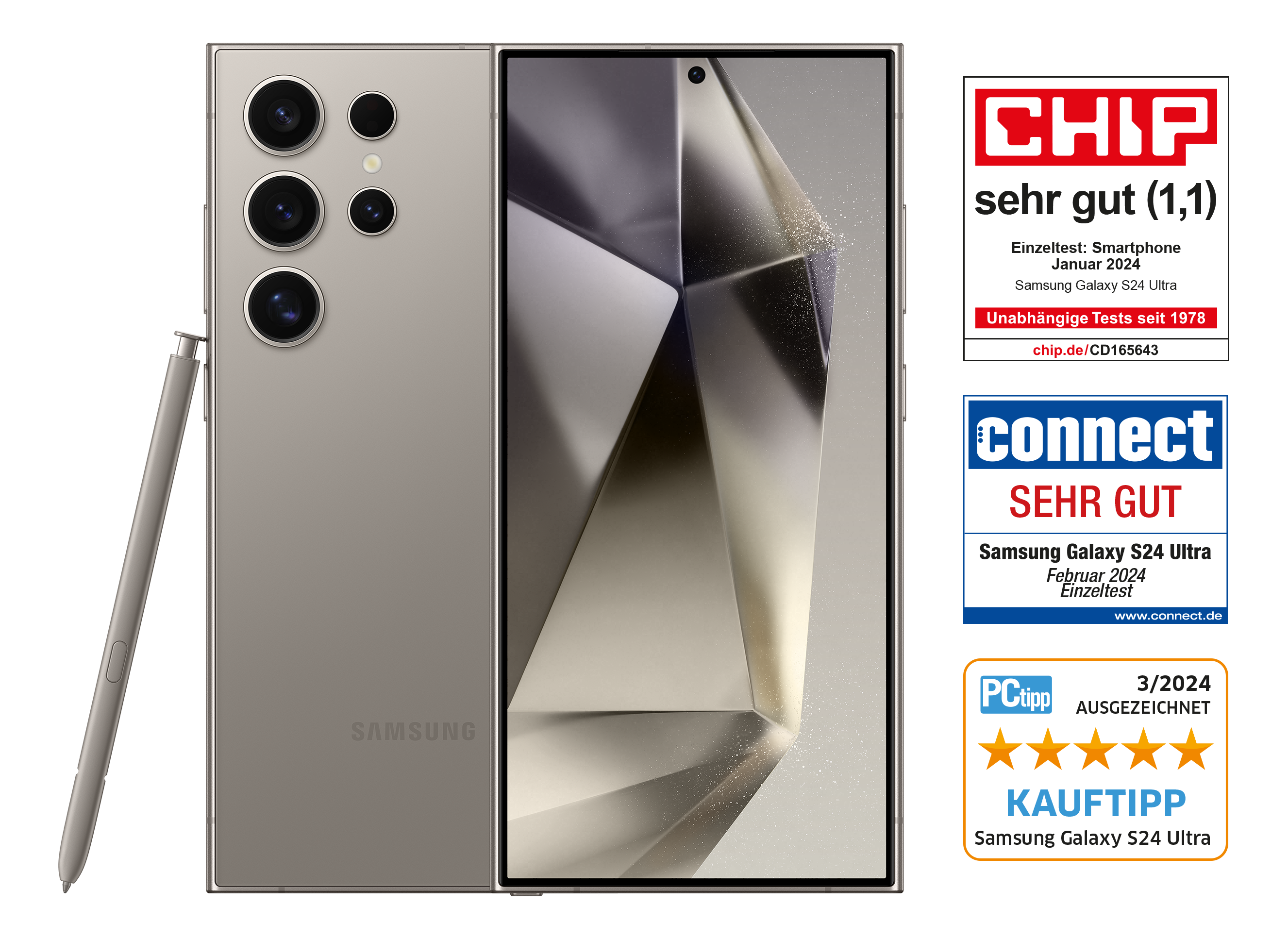 SAMSUNG Galaxy S24 Ultra 1 TB Titanium Grey Dual SIM | MediaMarkt