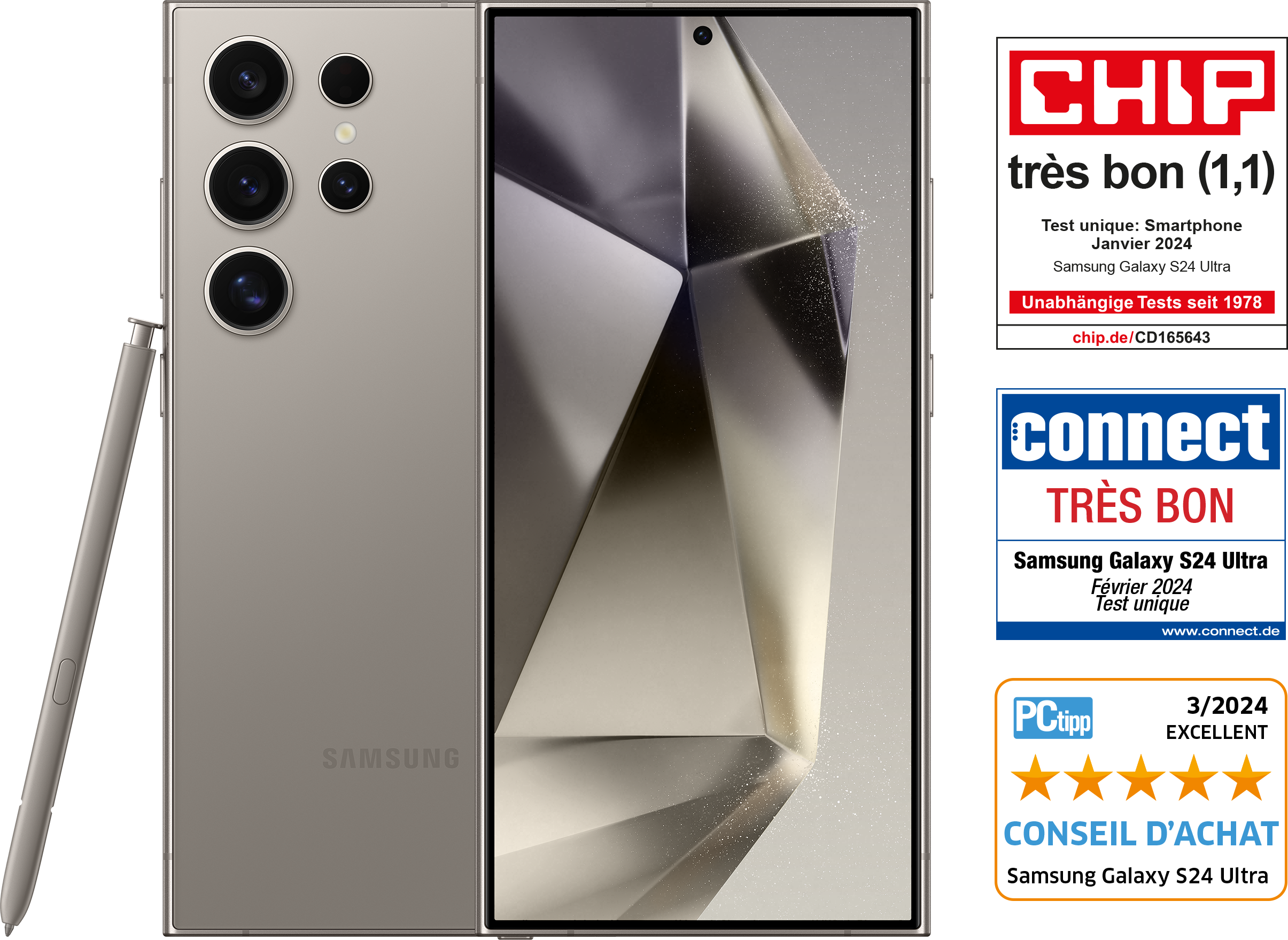 SAMSUNG Galaxy S24 Ultra 512 GB Titanium Grey Dual SIM