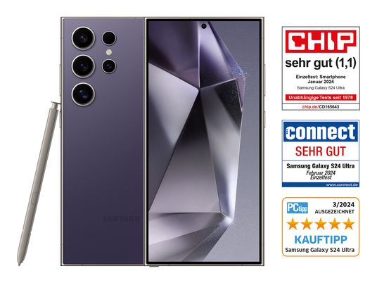 SAMSUNG Galaxy S24 Ultra - Smartphone (6.8 ", 512 GB, Titanium Violet)