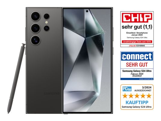 SAMSUNG Galaxy S24 Ultra - Smartphone (6.8 ", 256 GB, Titanium Black)